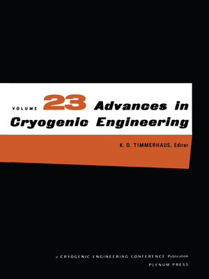 cover image of Advances in Cryogenic Engineering
